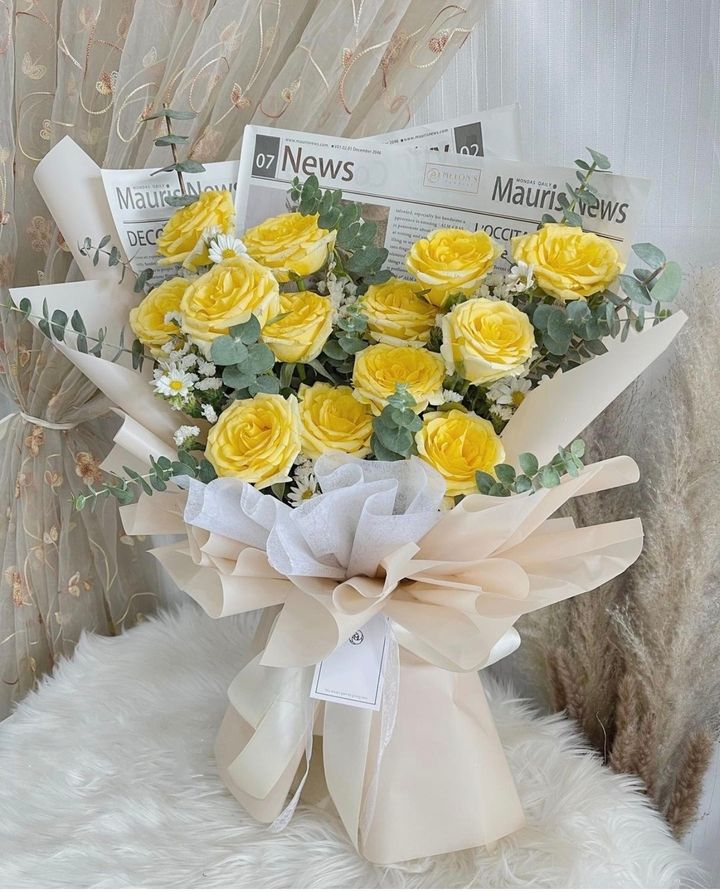 Yellow Roses Bouquet