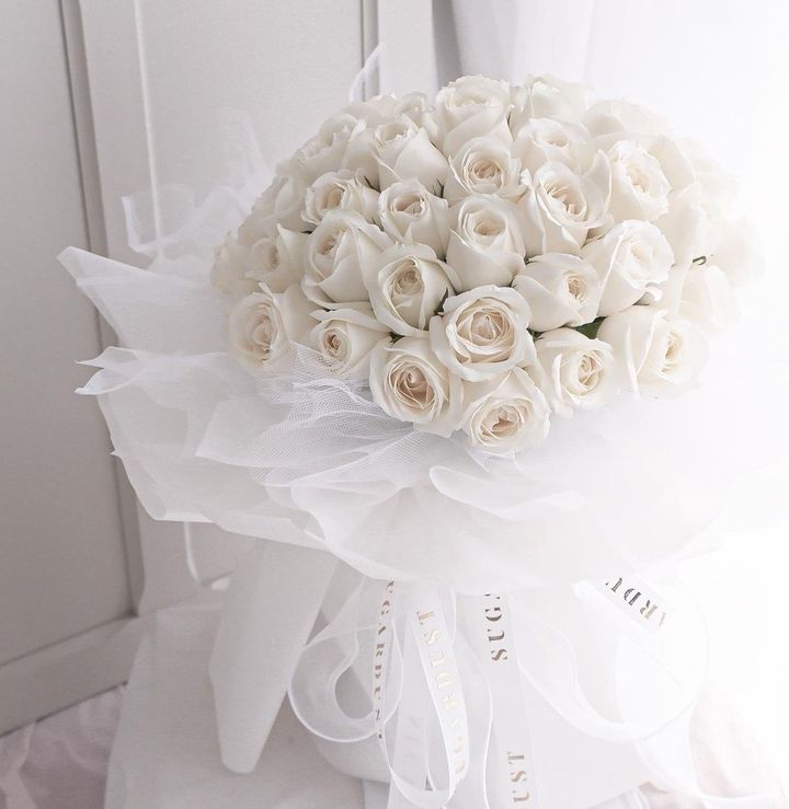 Angela White Roses Bouquet