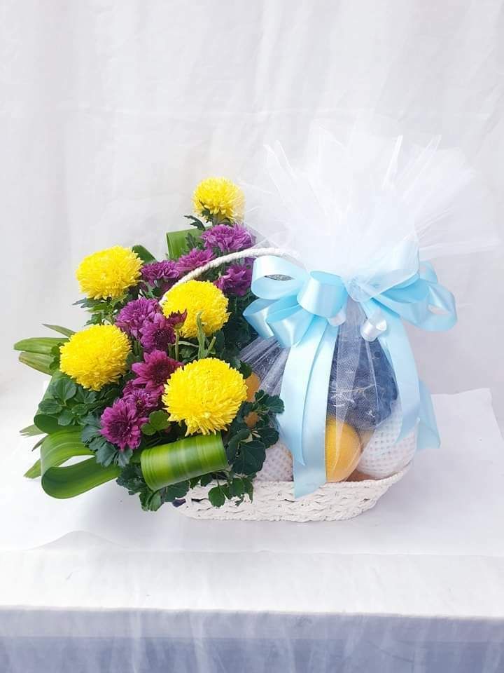 Funeral Flower Basket 08