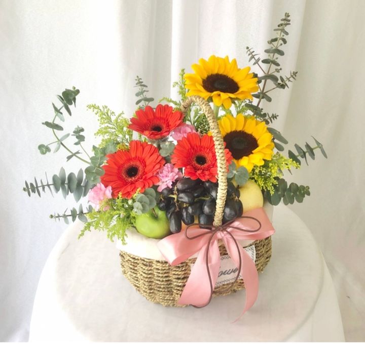 Fruit Flower Basket 04