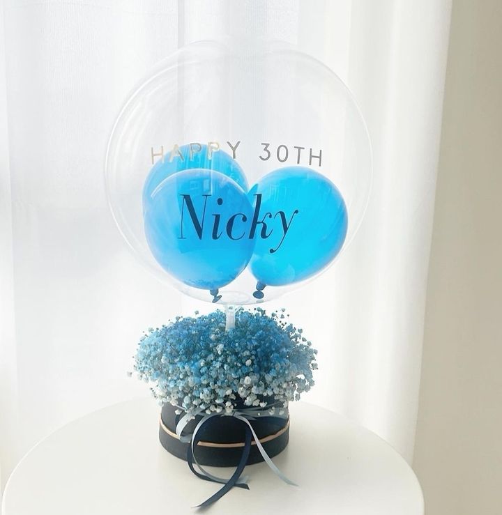 Balloon Opening Flower JB - johor florist