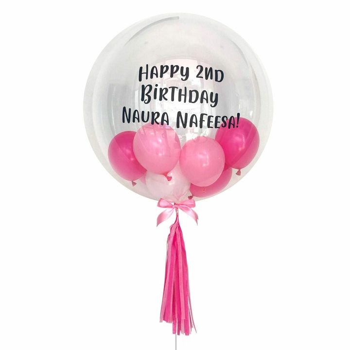 Helium Balloon Pink