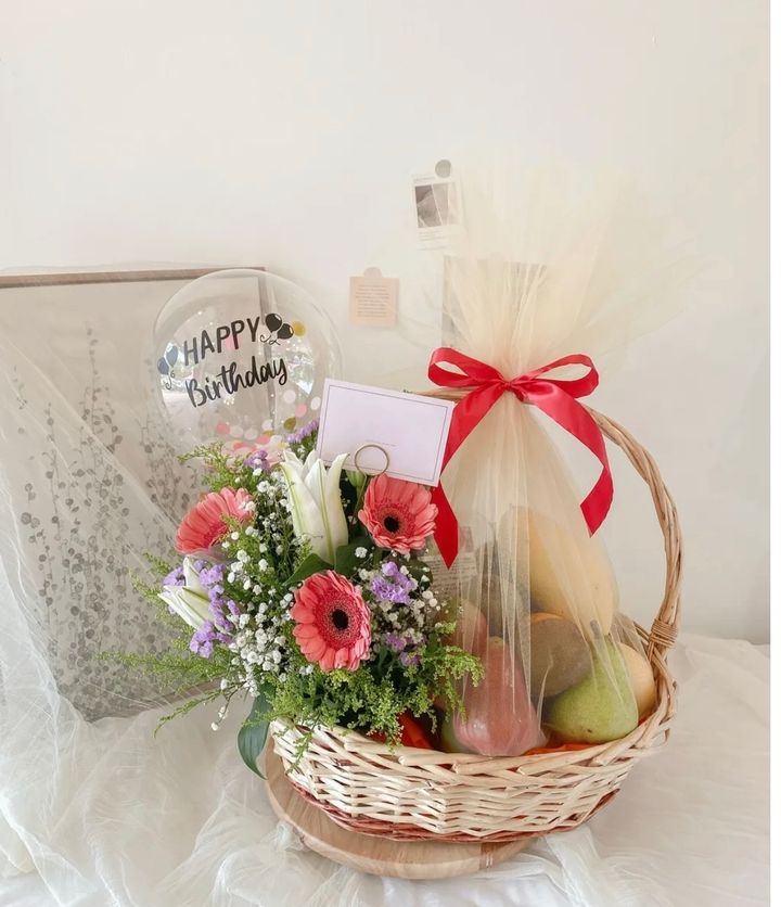 Fruit Flower Basket 07