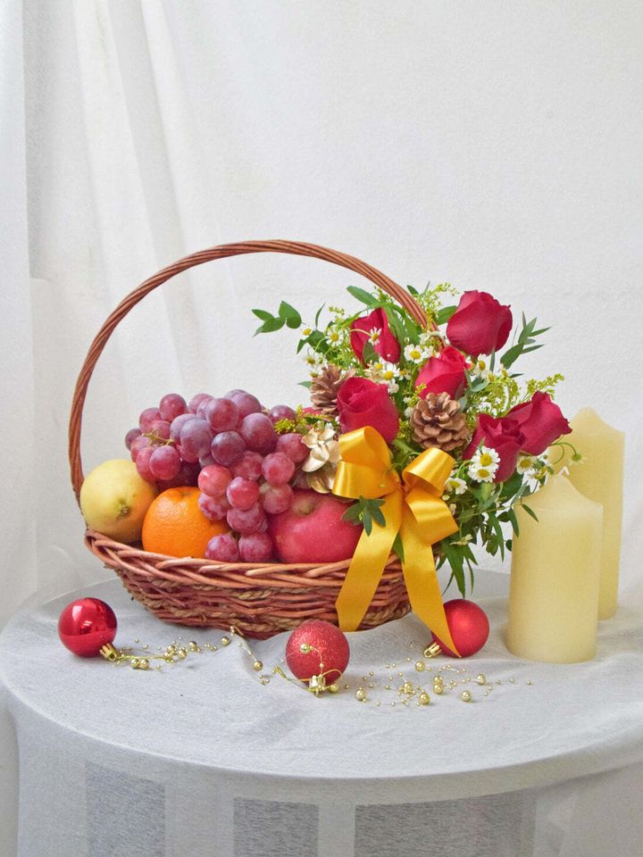 Fruit Flower Basket 09