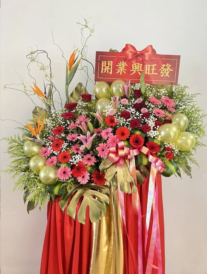 Grand Opening Flower Stand 11