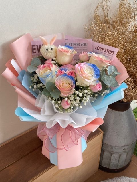 Bunny Roses Bouquet