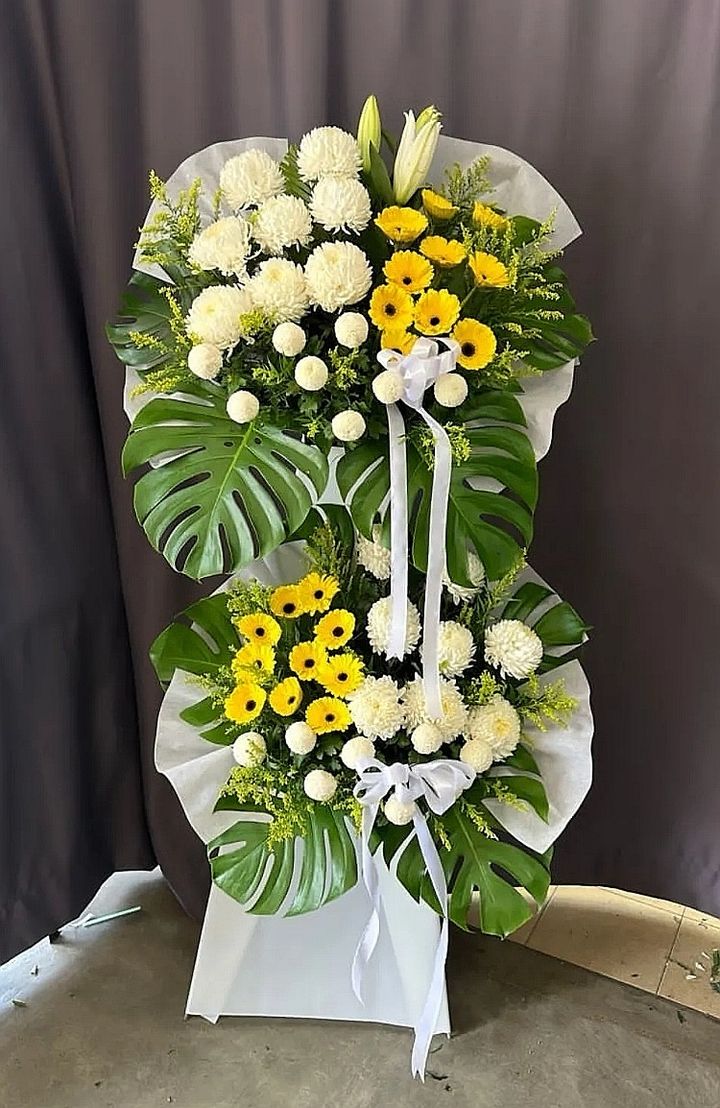 2 Tier Condolence Flower Stand
