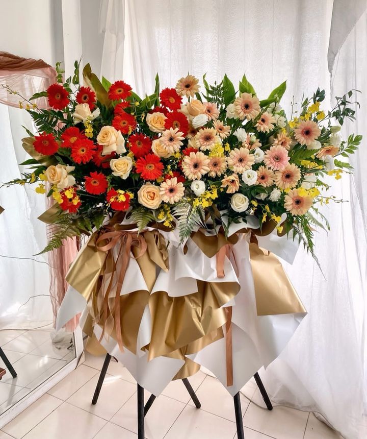 Premium Opening Flower Stand 时尚开张花