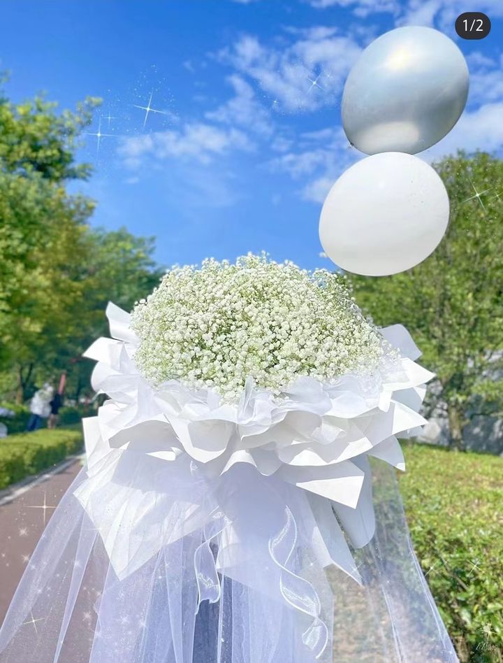 Baby Breath Bouquet 27