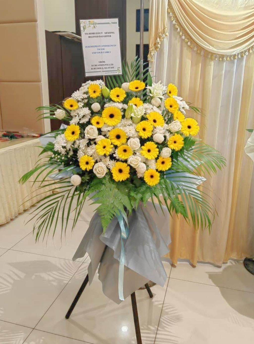 Condolences Flower Stand 22