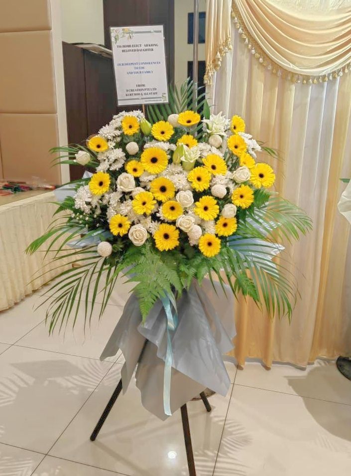 Condolences Flower Stand 22