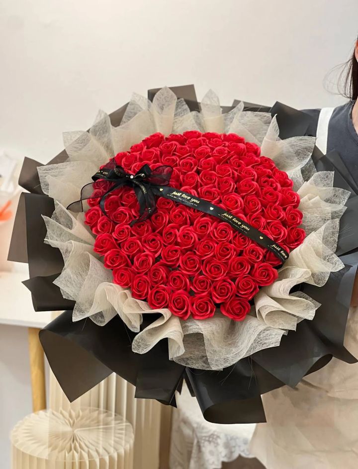 99 Soap Rose Bouquet