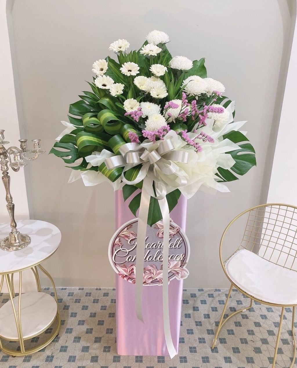 Condolences Flower Stand 75