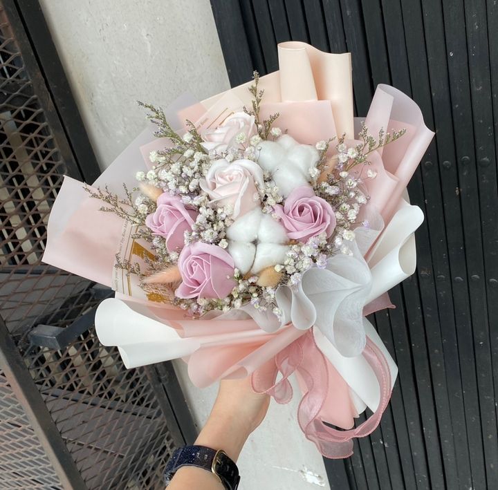 Soap Flower Bouquet 01