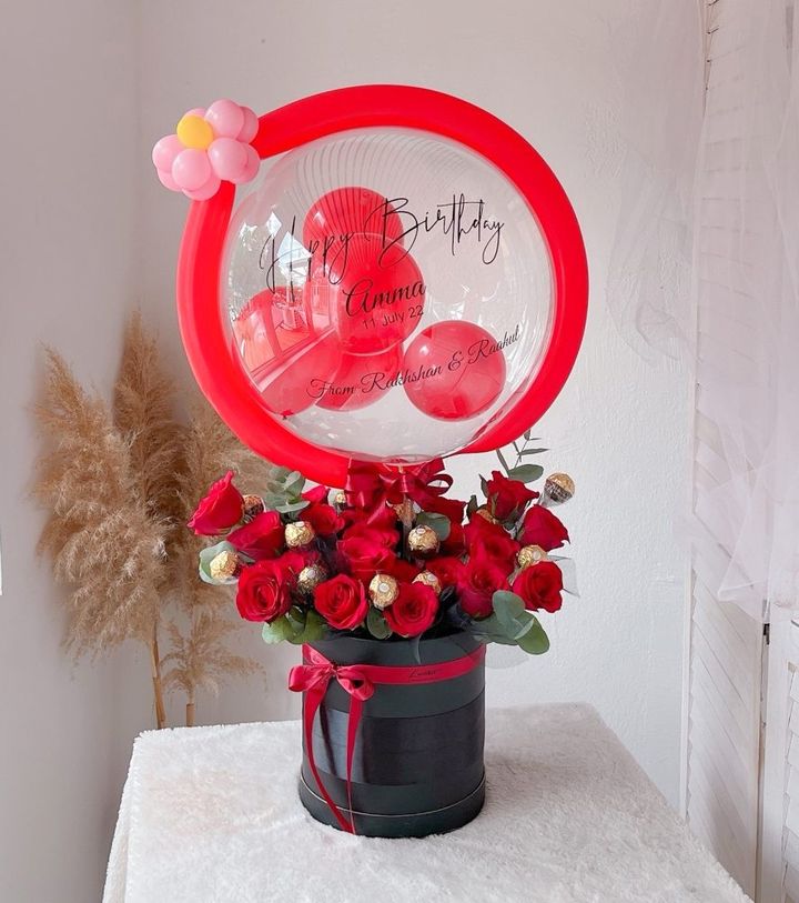 Chocolate Balloon Box