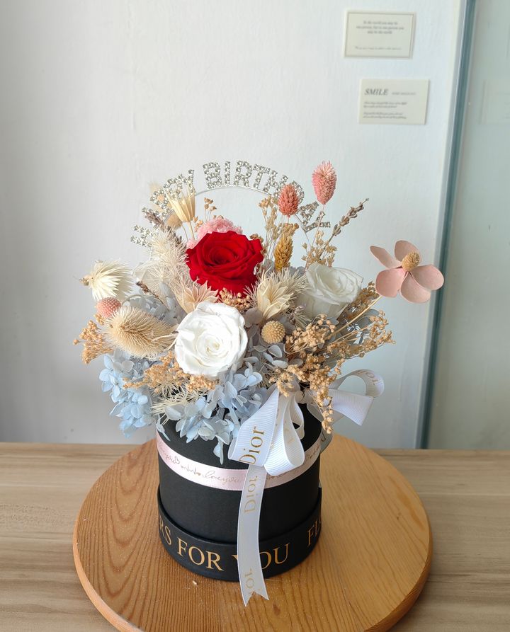 Preserved Flower Box