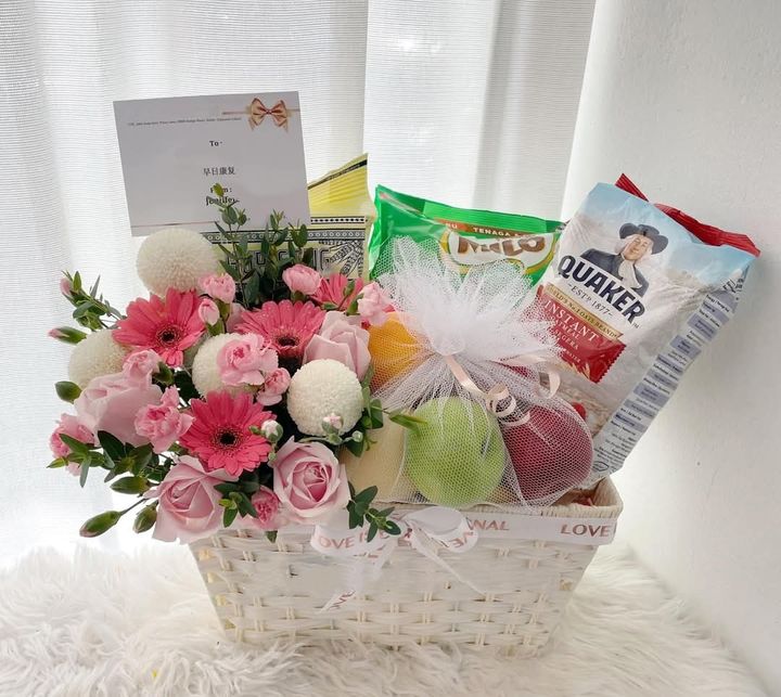 Fruit Flower Basket 06