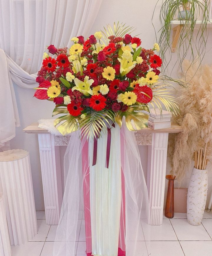 Congratulation Flower Stand 02