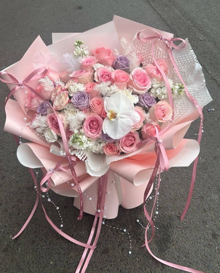 Pink Ohara Bouquet