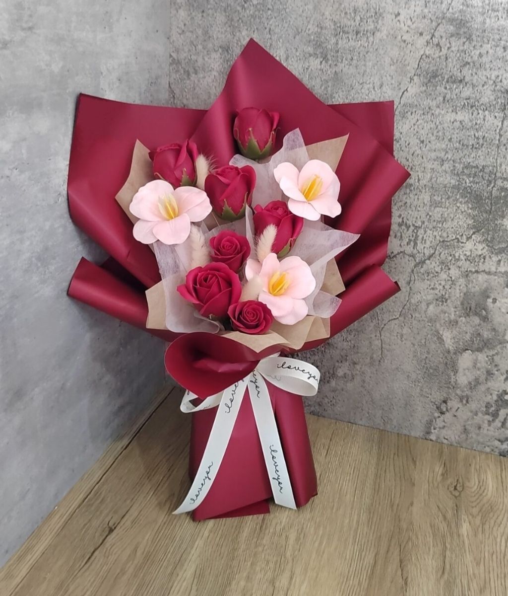 Soap Flower Bouquet 26