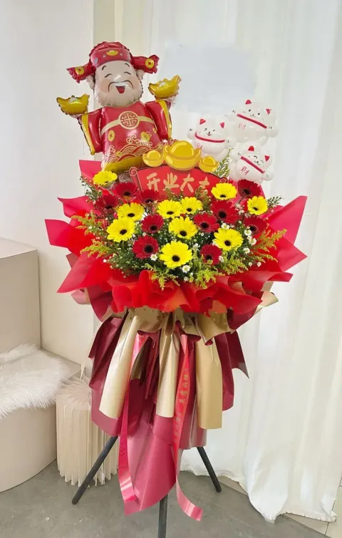 Grand Opening Flower Stand 06