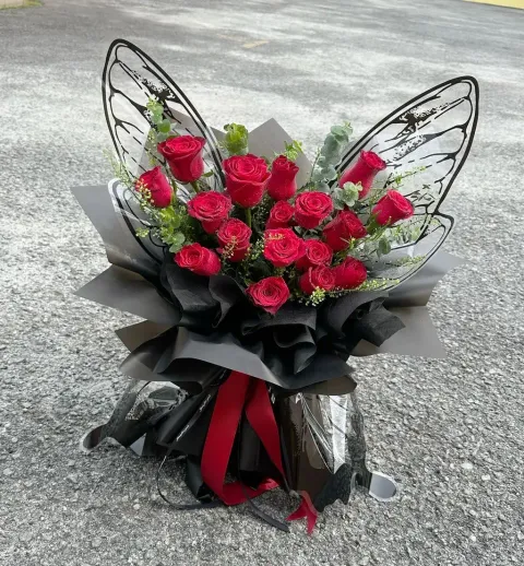 Butterfly Roses Bouquet
