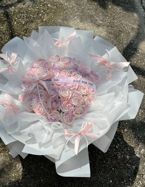 33 Soap Roses Bouquet