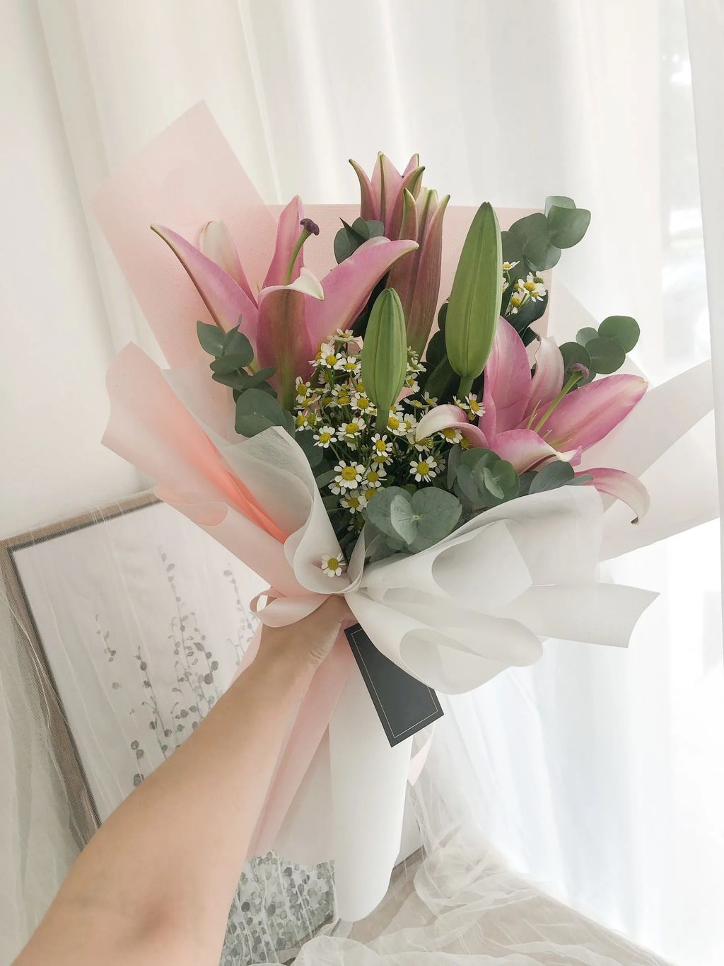 Pink Lily Boquet