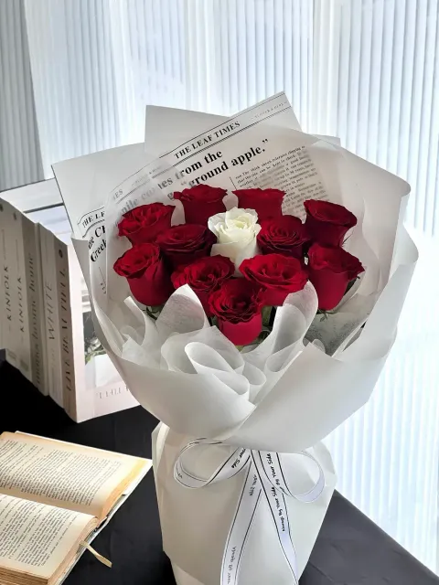 One and Forever Roses Bouquet