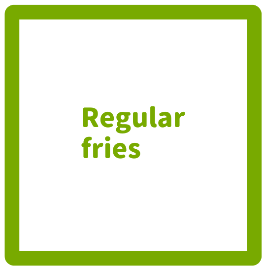 Regular fries系列