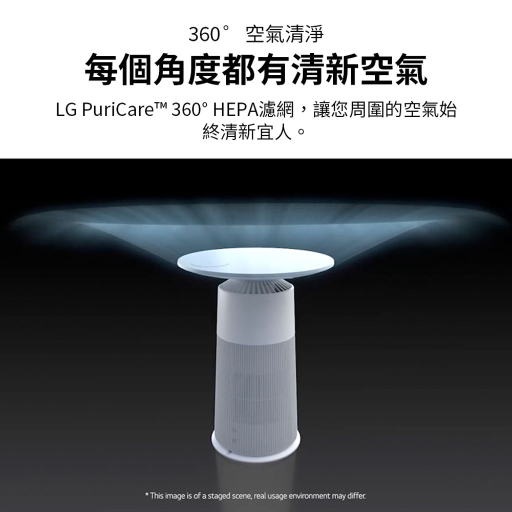 【LG 樂金】LG PuriCare™ AeroFurniture新淨几（奶茶棕）_5