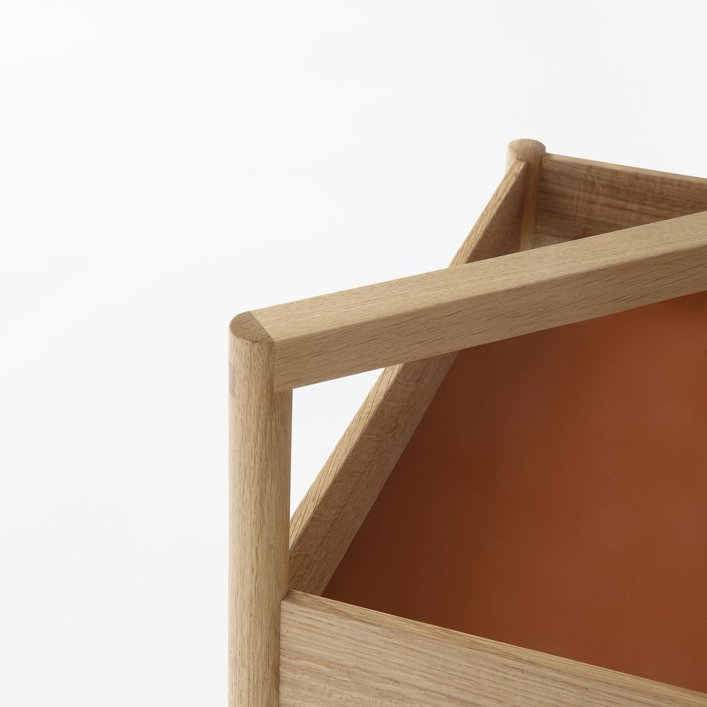TASO-LOW-O-MUBR oak, linoleum panel, Mushroom-Brick, wood oil mix_detail3