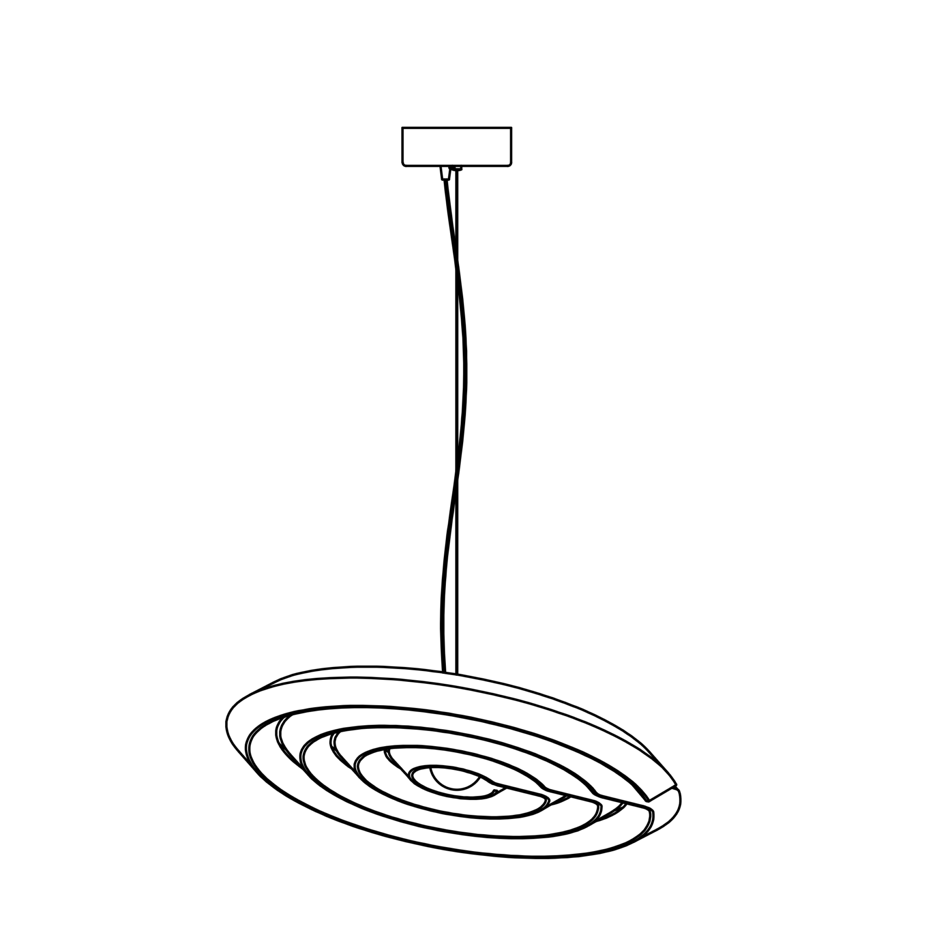 FRESNEL L 吊燈 Ø68