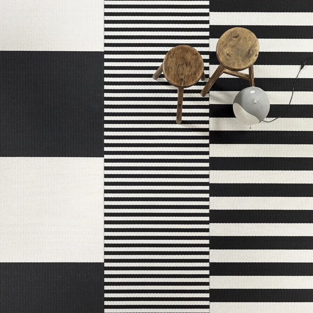 Big+Stripe+1420915-col.+black-stone+together+with+Stripe+and+Squareplay+carpets_col.+black-stone_woodnotes