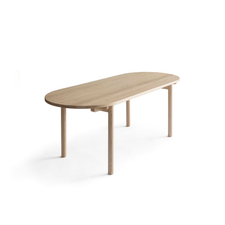 Basic table_oval 200x80_ash_1