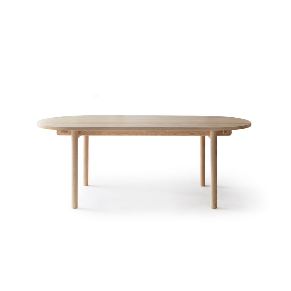 Basic table_oval 200x80_ash_2