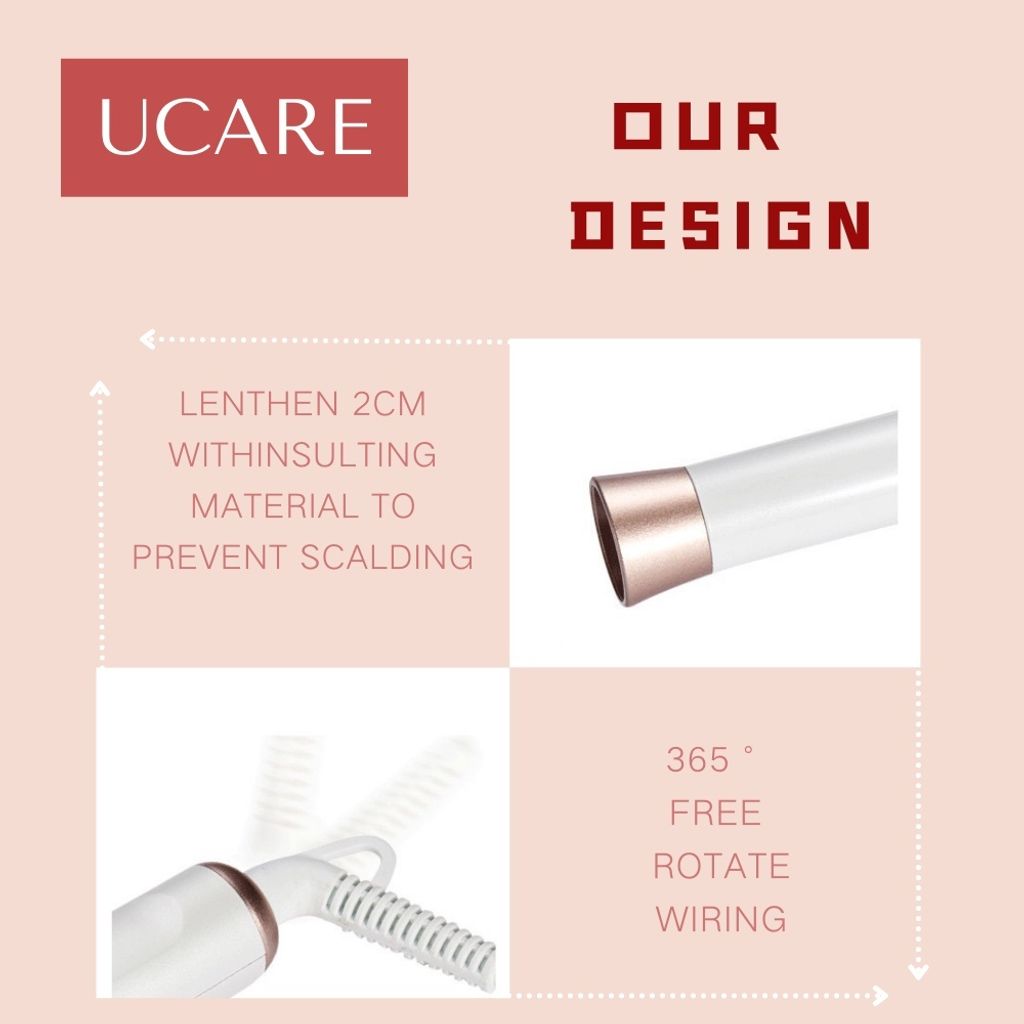 UCARE U Style 自动卷发造型神器 Automatic Hair Curler Ceramic Hair Curling