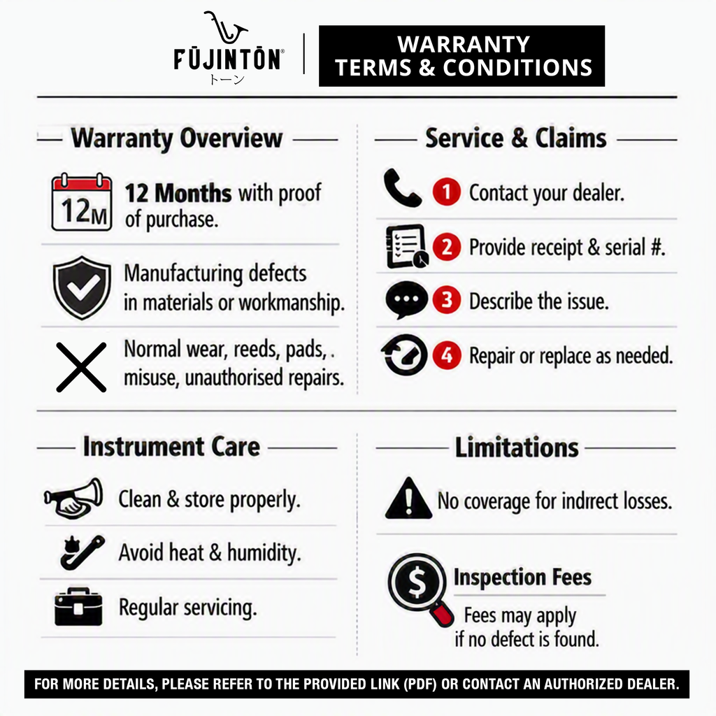 Fujinton Warranty
