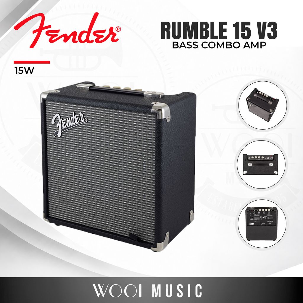 FENDER RUMBLE 15 BASS - CP
