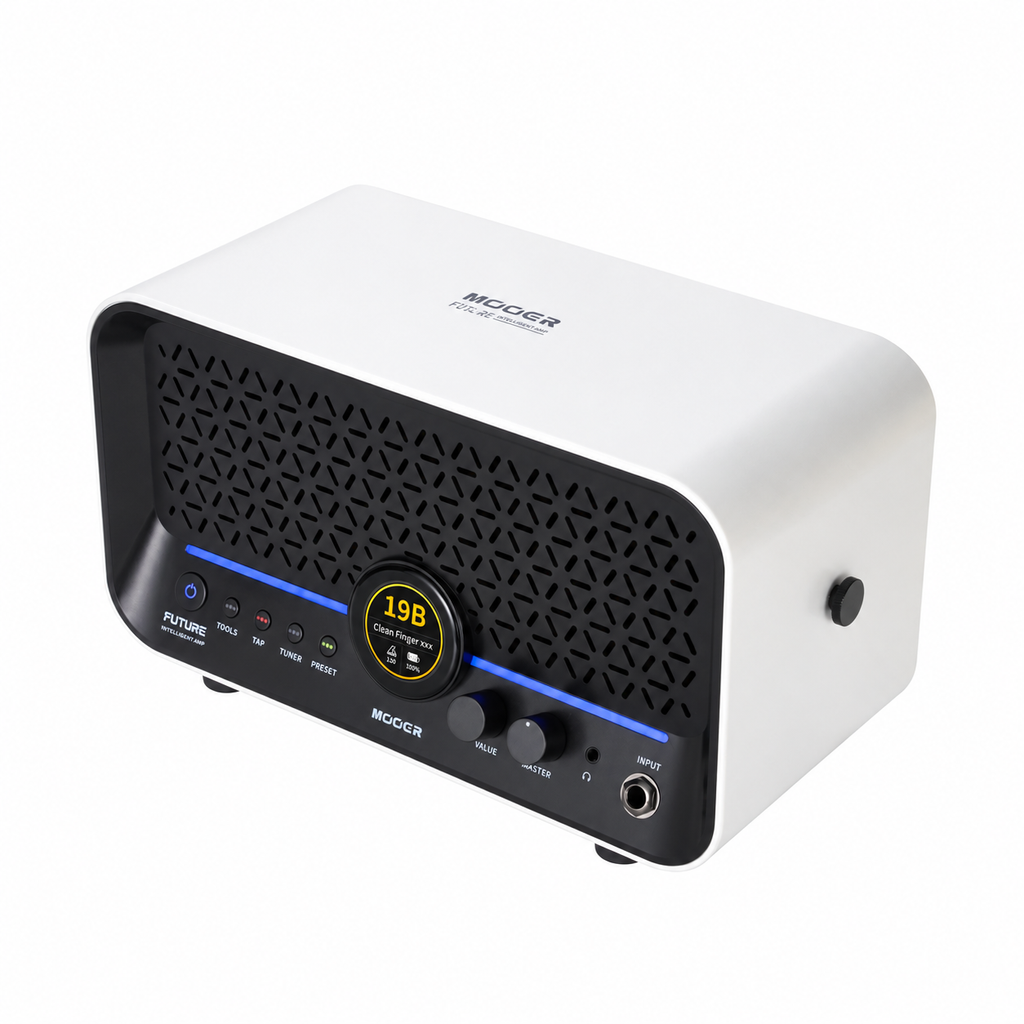 White MOOER Amplifier Product Photo