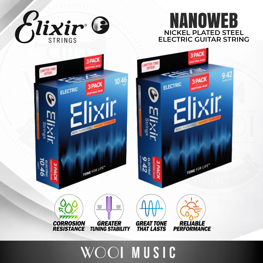 Nanoweb Nickel Plated Steel - 3PACK (16566 & 16567)