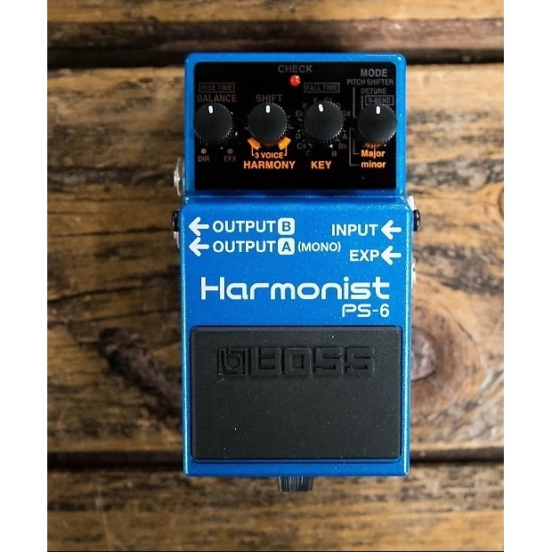 Boss PS-6 Harmonist Guitar Effect Pedal PS6 - FREE 9V Battery