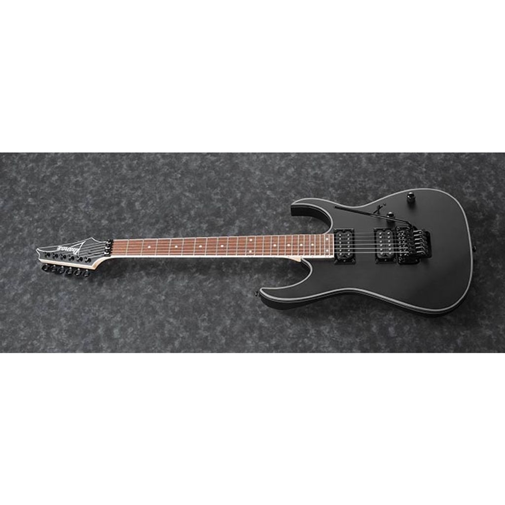 RG320EXZ BKF Standard - black flat Guitare électrique forme str Ibanez