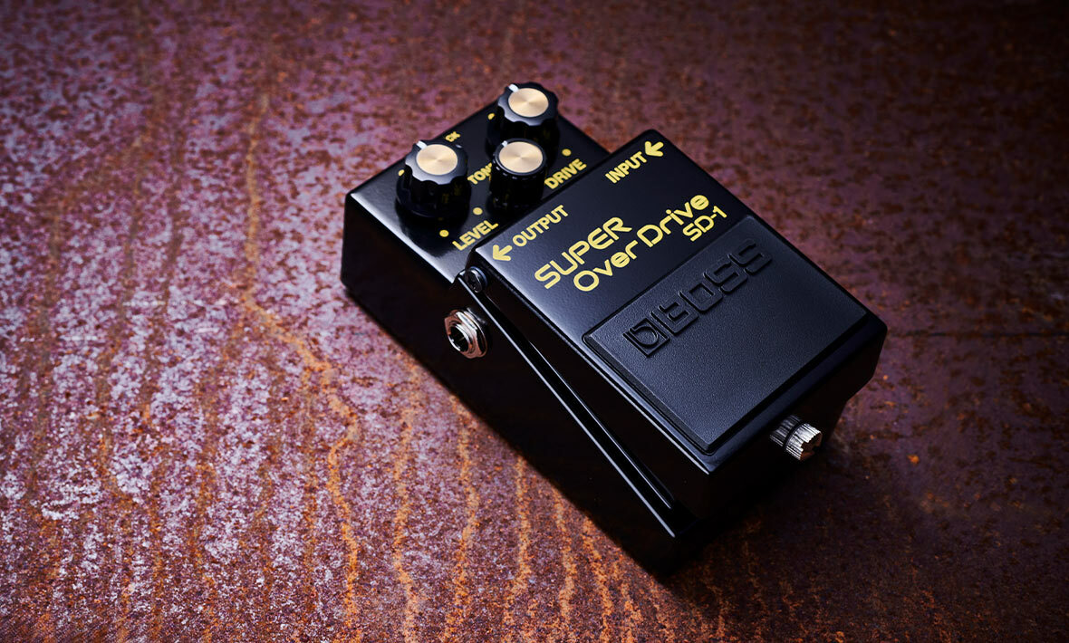 Boss SD-1-4A Super Overdrive Guitar Effect Pedal SD1 - FREE 9V