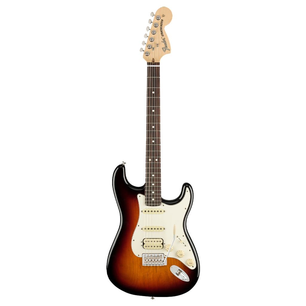 AMERICAN PERFORMER STRAT HSS 3 TONE SUNBURST 1