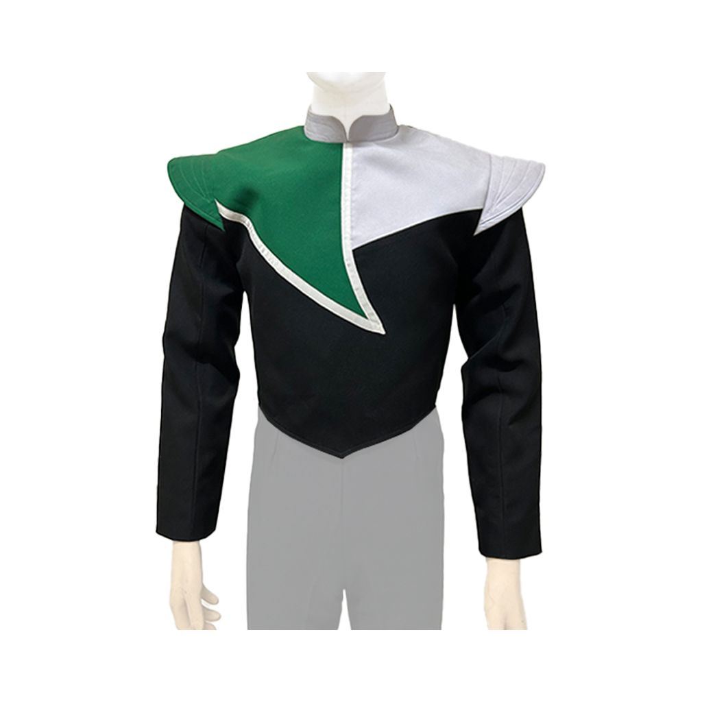 green marching band jacket