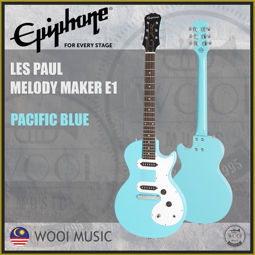 Les Lights Epiphone Les Paul SL Electric Guitar - Turquoise