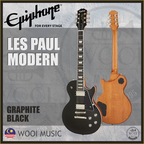 LES PAUL MODERN GRAPHITE BLACK COVER