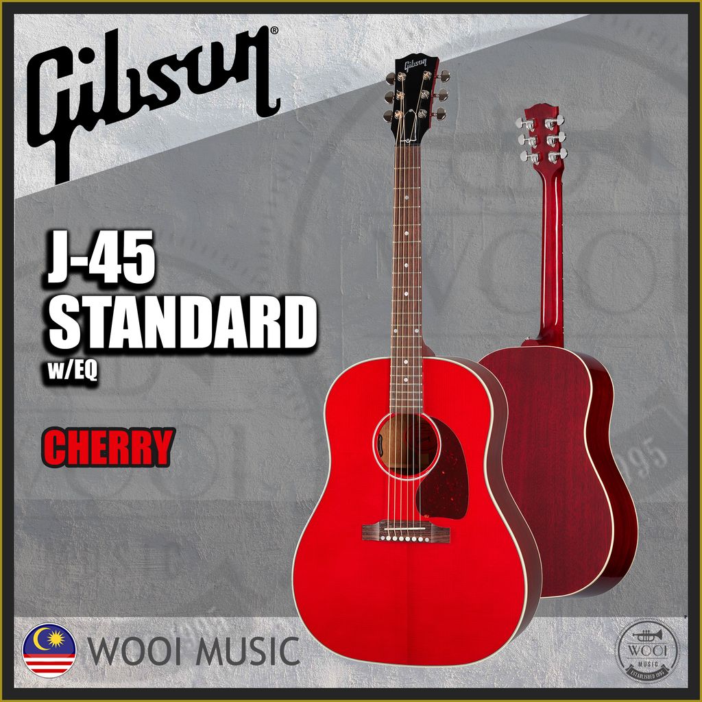 売れ筋がひ贈り物！ Gibson J-45 Standard Cherry