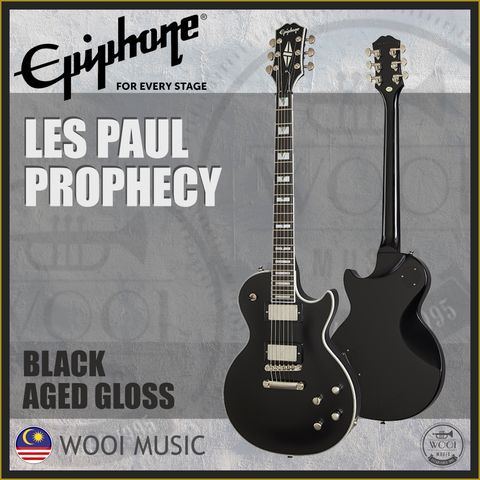 LES PAUL PROPHECY BLACK COVER